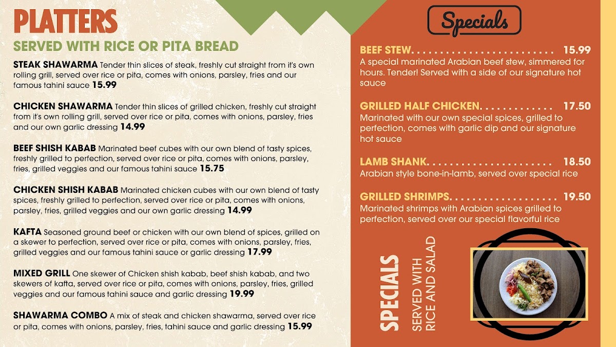 Menu Cateus Pita Arabian Grill-2