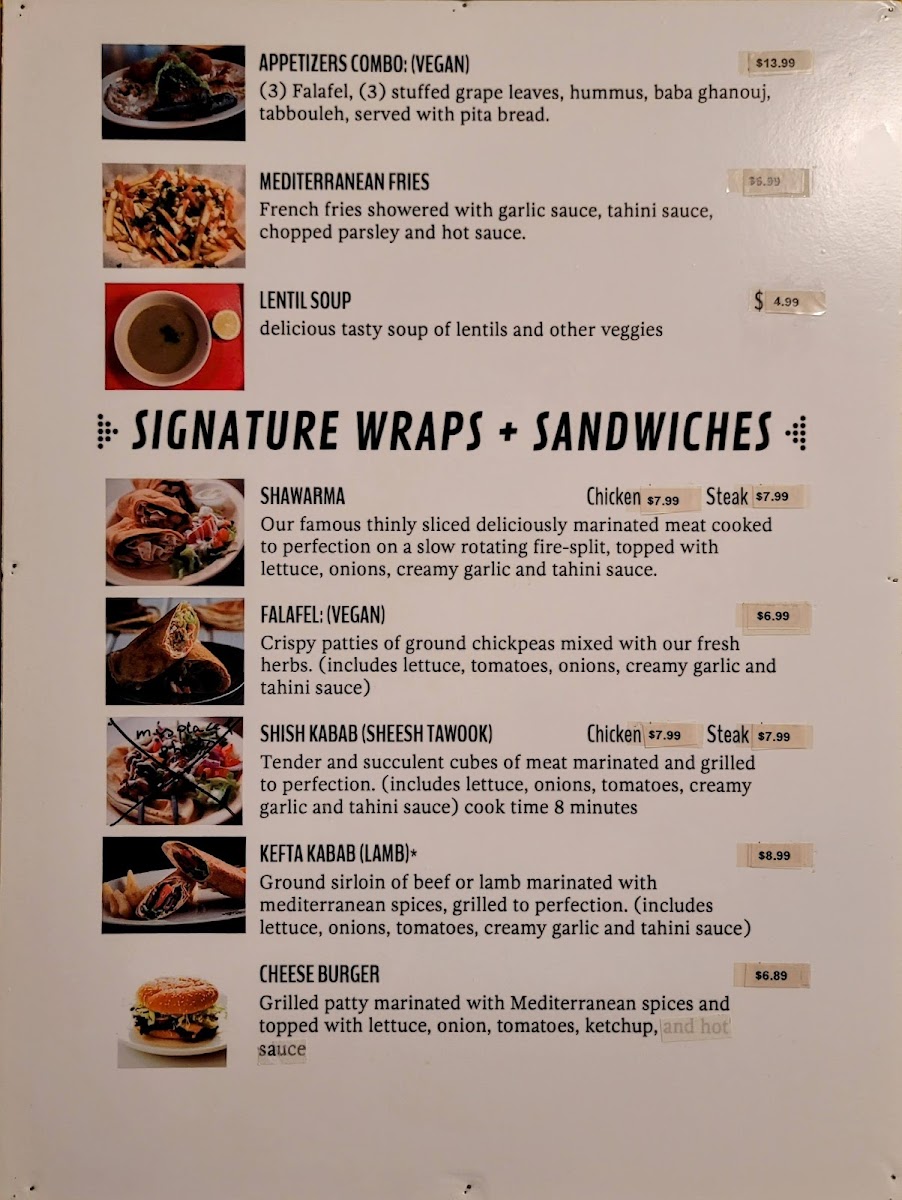 Menu Cateus Pita Arabian Grill-7
