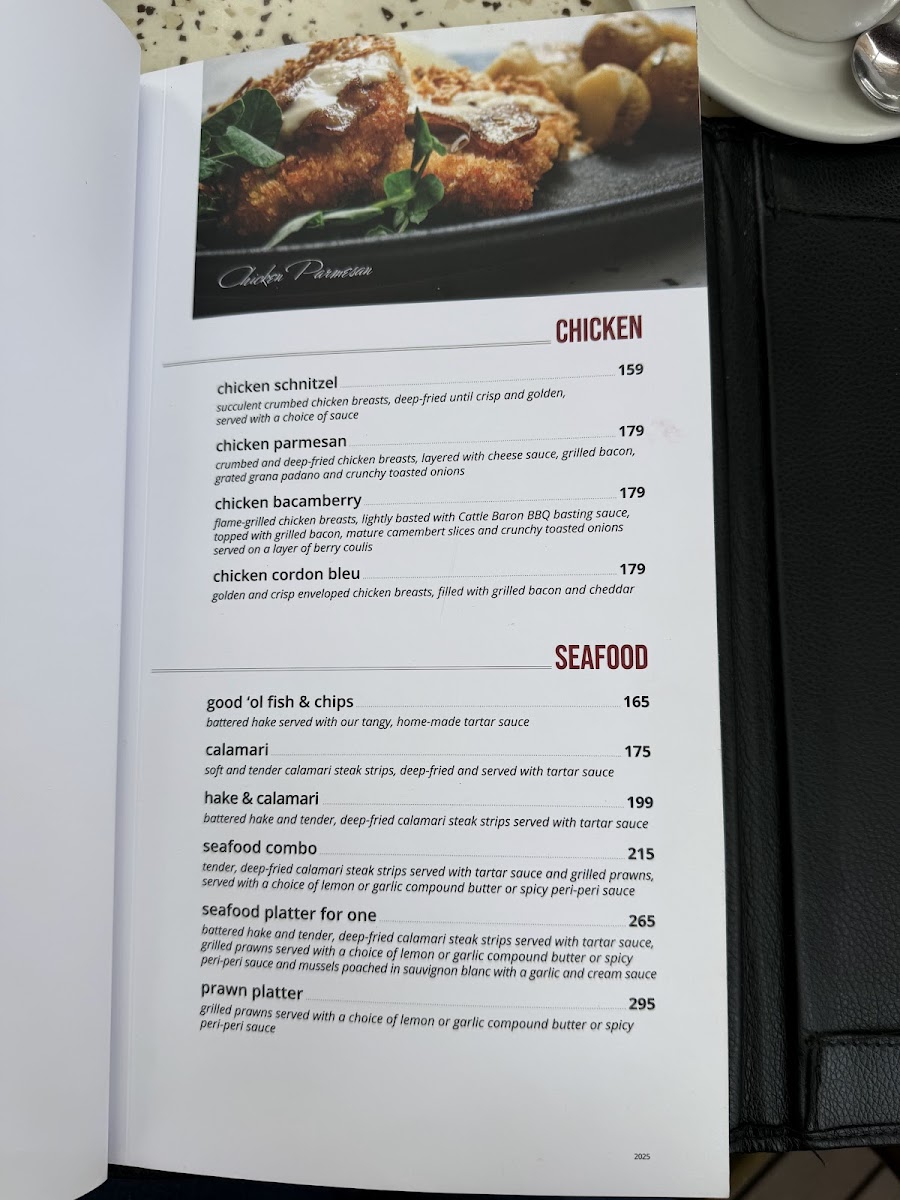 Menu Cattle Baron @ Skukuza Camp-3