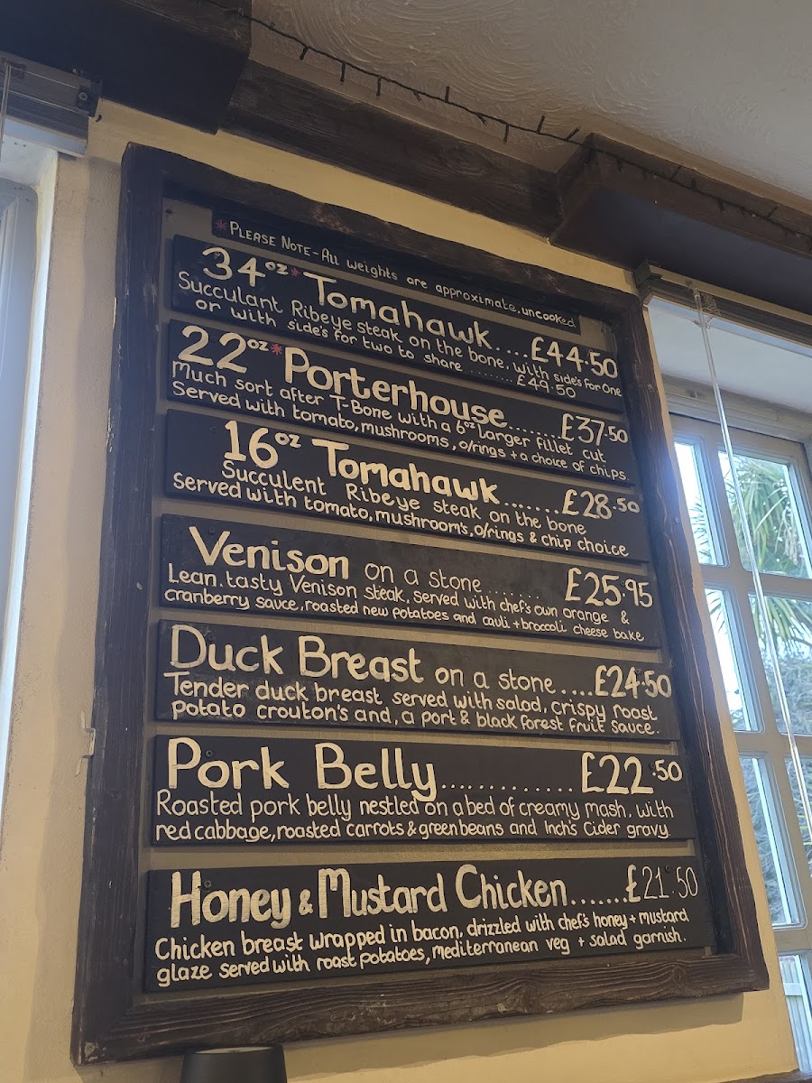 Menu Cattlemans Steakhouse At The Parkers Arms-7