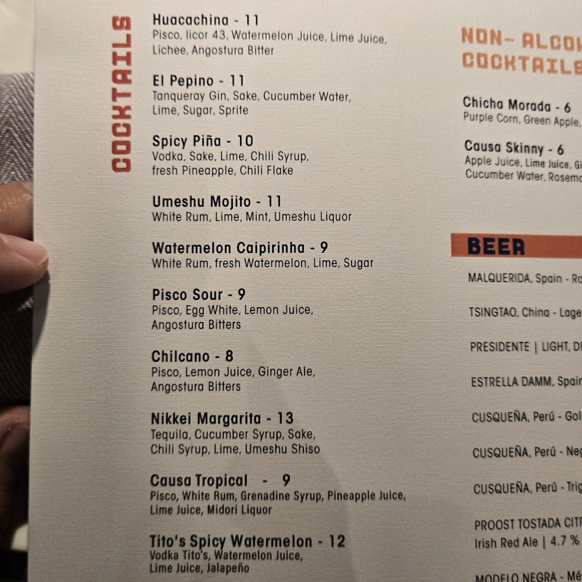 Menu Causa Peruvian Restaurant-1