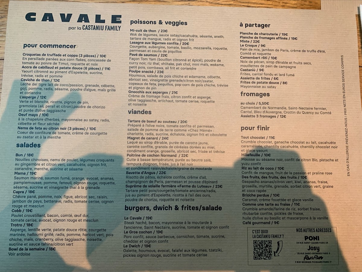 Menu Cavale-2