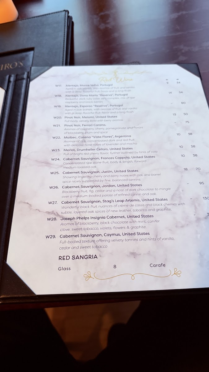 Menu Cavaleiro's Steakhouse-4