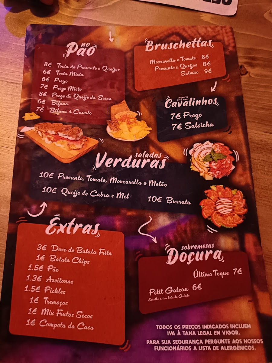 Menu Cavalo Cansado - Chaves-5