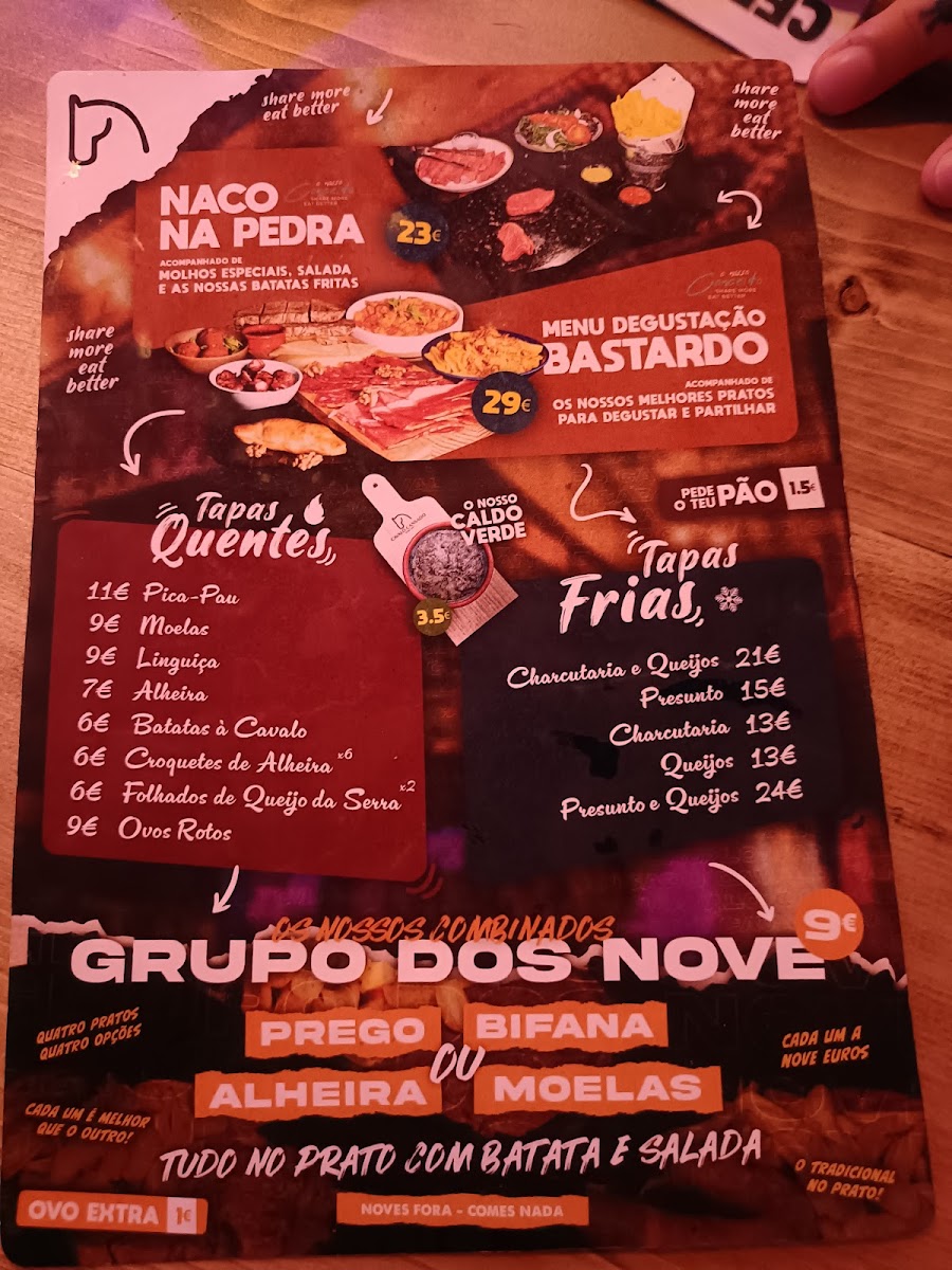 Menu Cavalo Cansado - Chaves-6