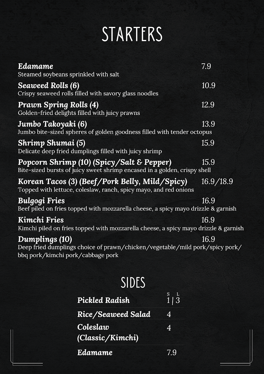 Menu Caveman1961 Mount Waverley-1