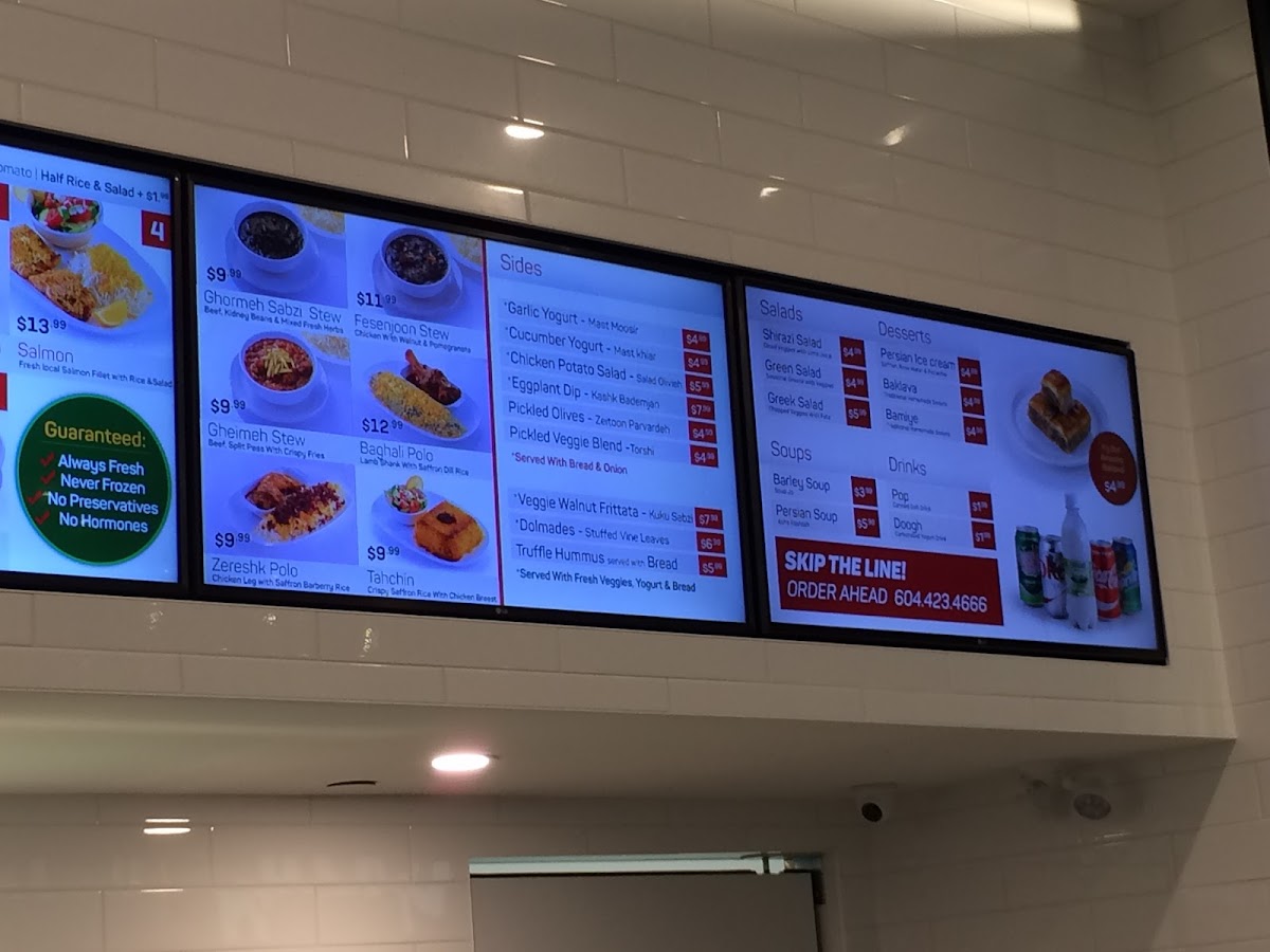 Menu Cazba Persian Grill-5