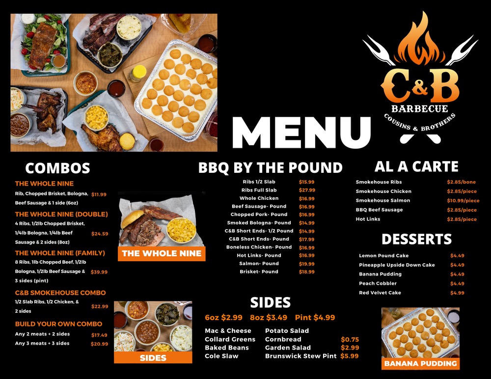 Menu C&b Barbecue-1