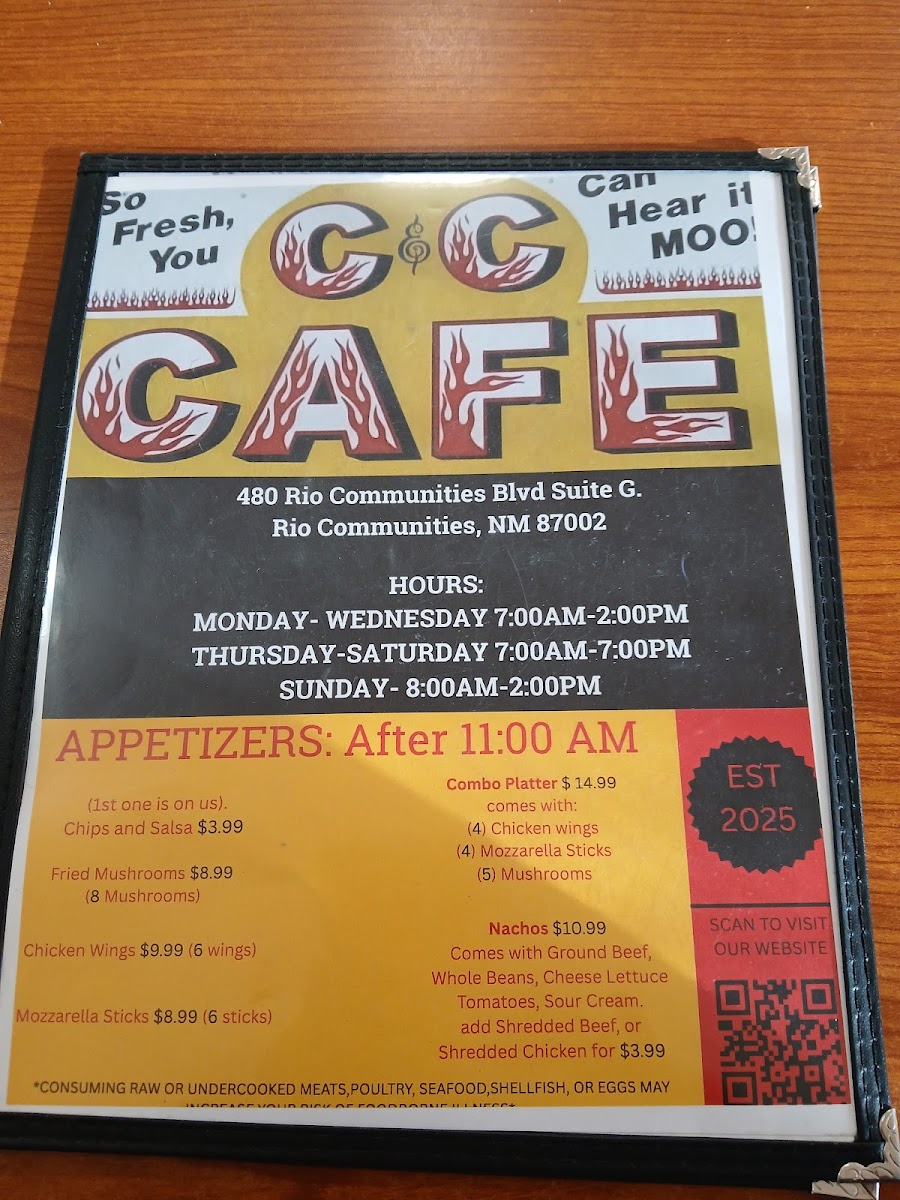 Menu C&c Cafe-5