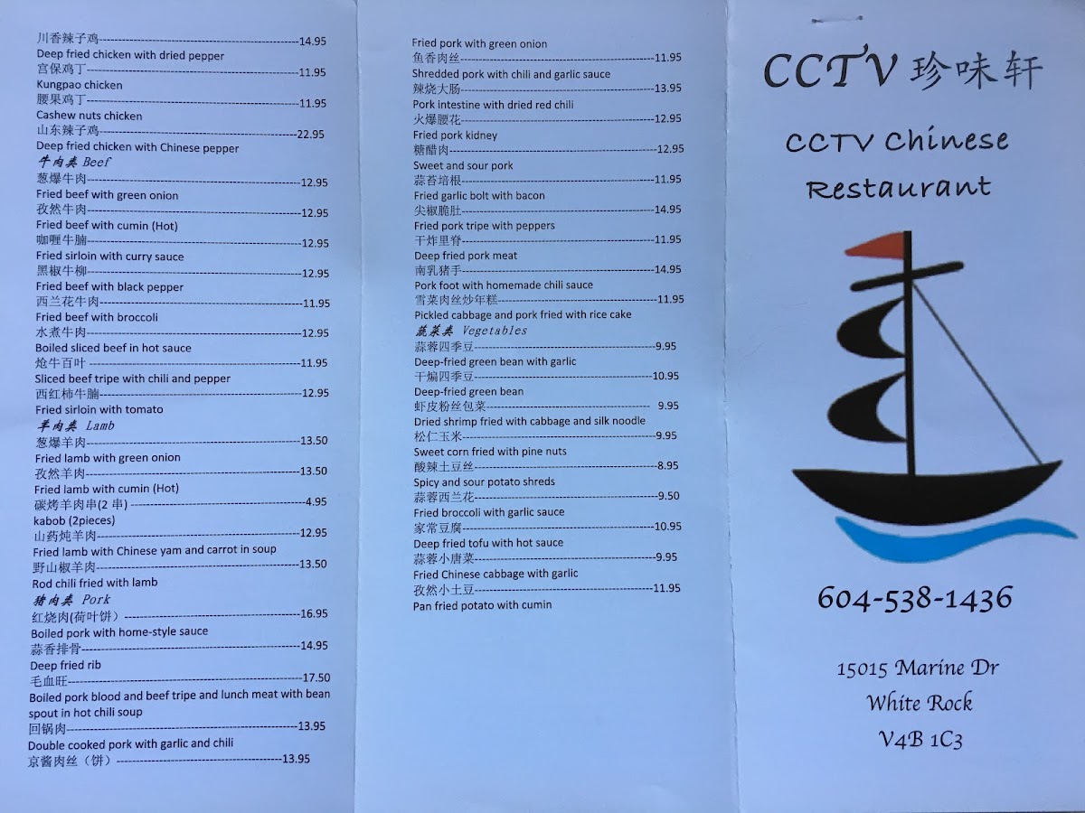 Menu Cctv Chinese Restaurant-9