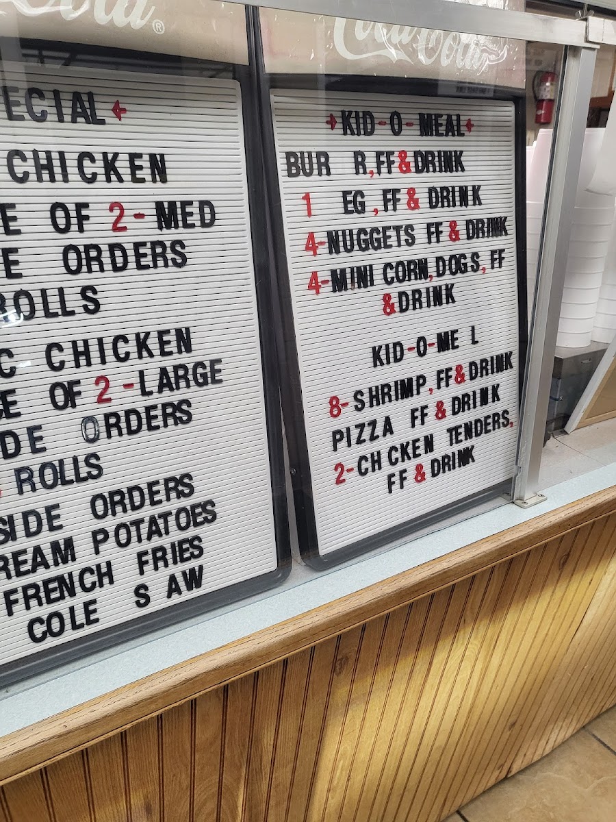 Menu Ceana's Cajun Cookin-2