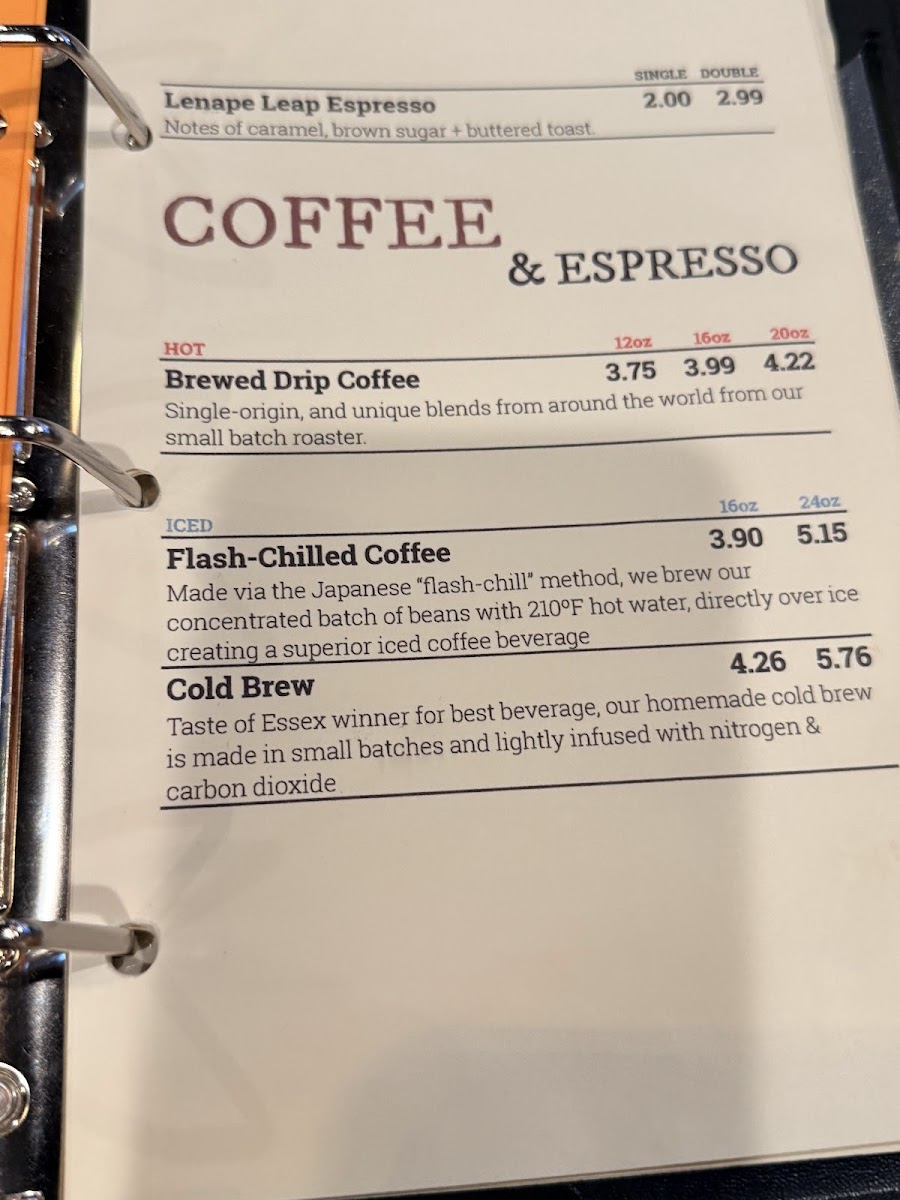 Menu Cedar Bean's Coffee Joint-6