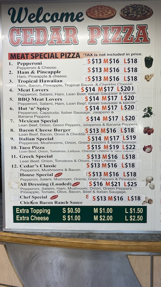 Menu Cedar Pizza-1