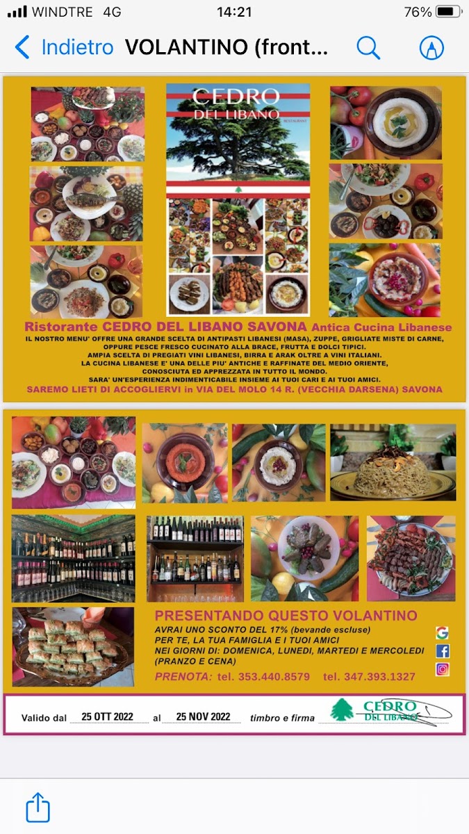 Menu Cedro Del Libano-3
