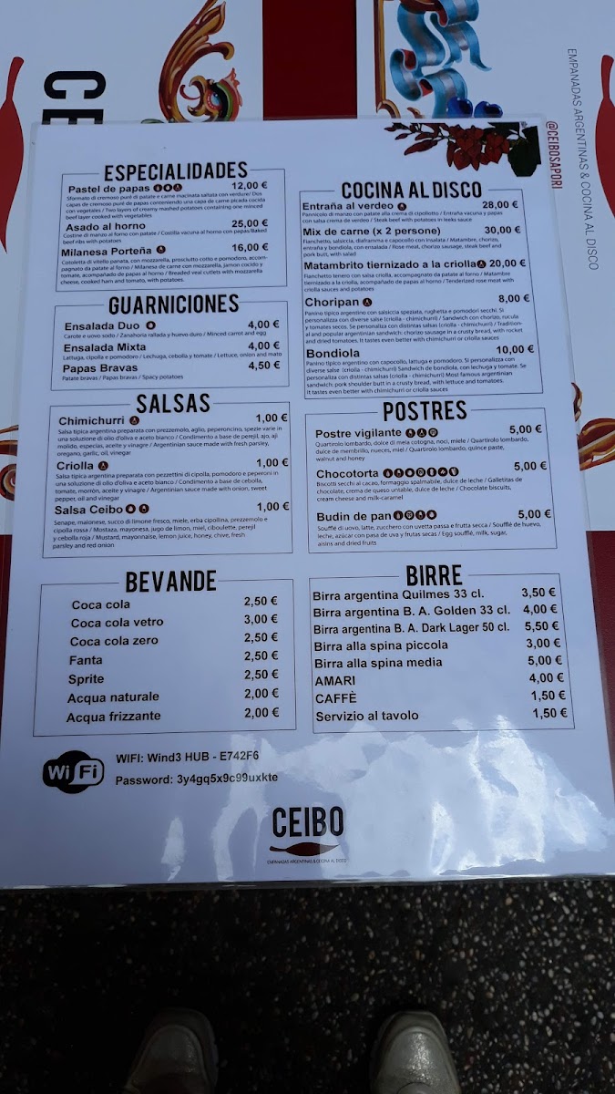 Menu Ceibo Sapori-9