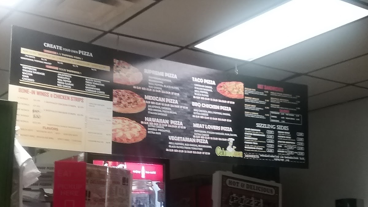 Menu Celas's Pizza-1