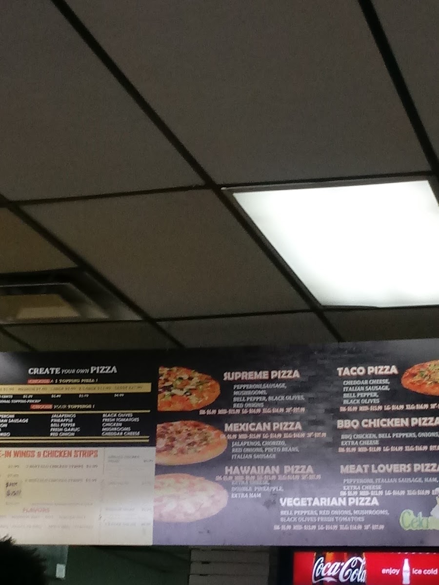 Menu Celas's Pizza-2