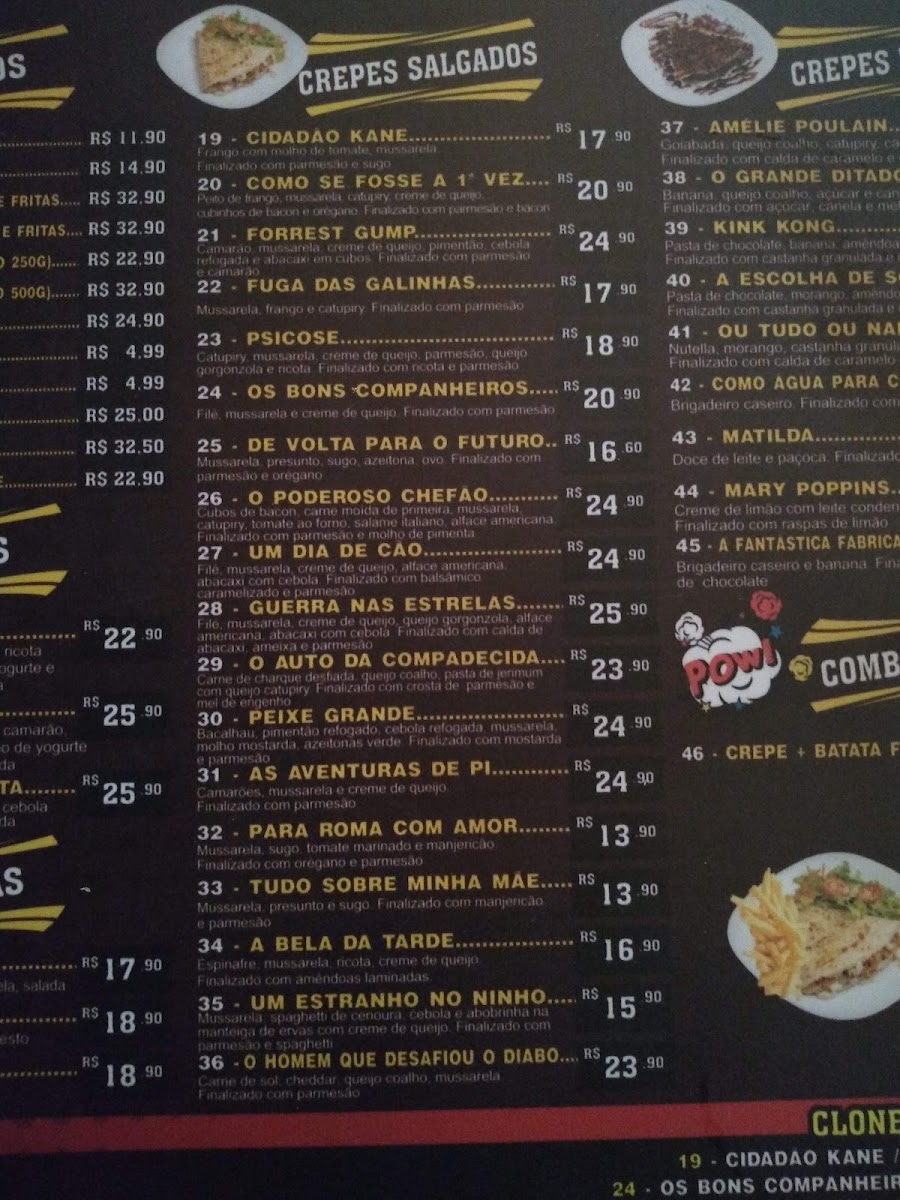 Menu Cenário Creperia E Bistrô-5