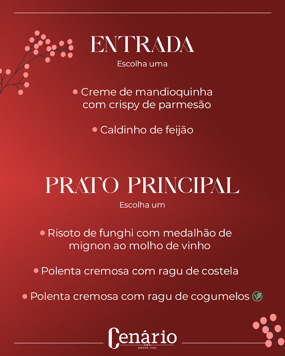 Menu Cenário-1