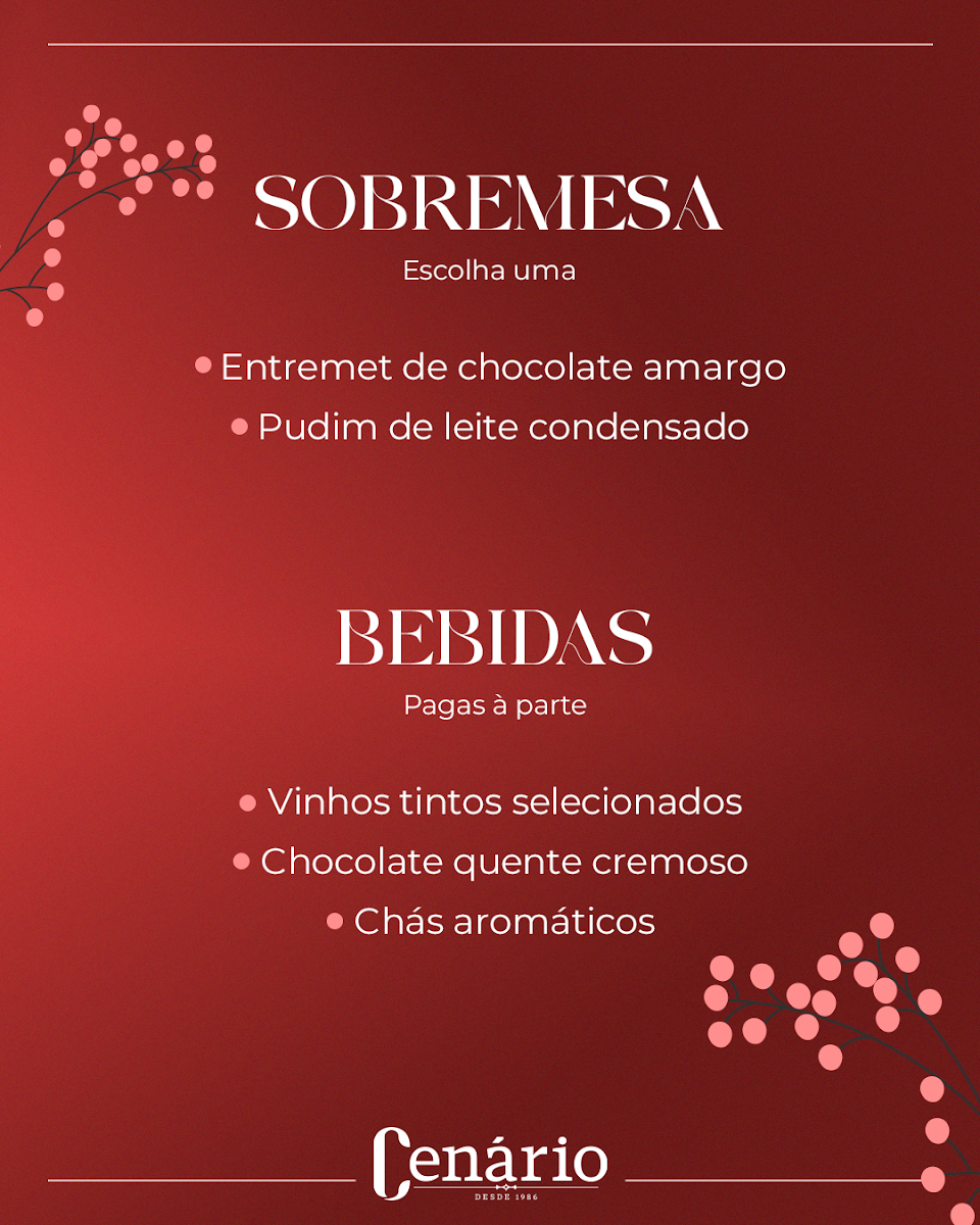Menu Cenário-10