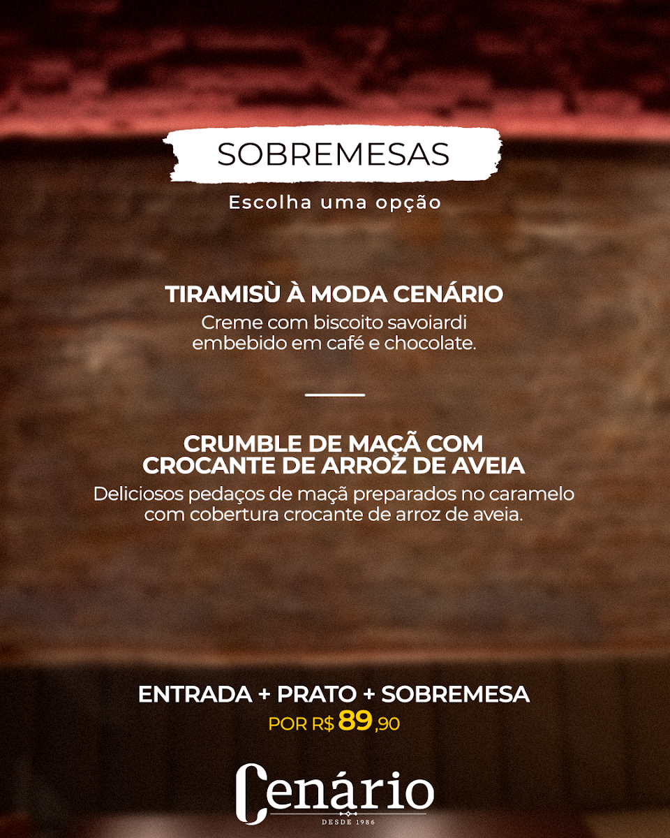Menu Cenário-7