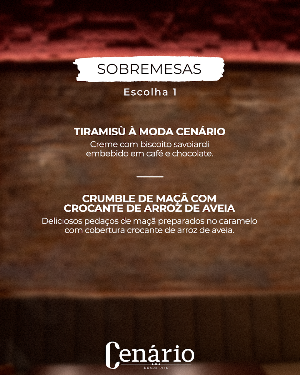Menu Cenário-9