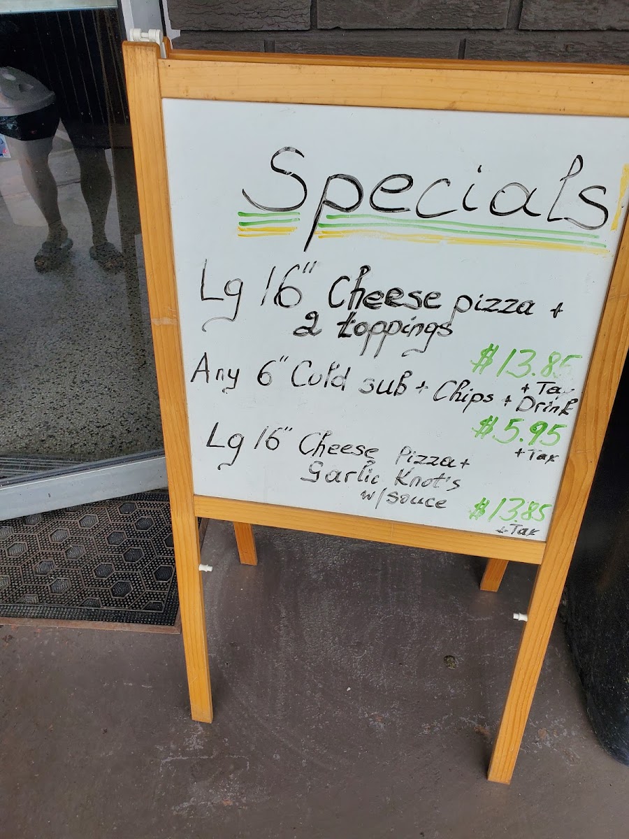 Menu Central Pizza & Subs-7