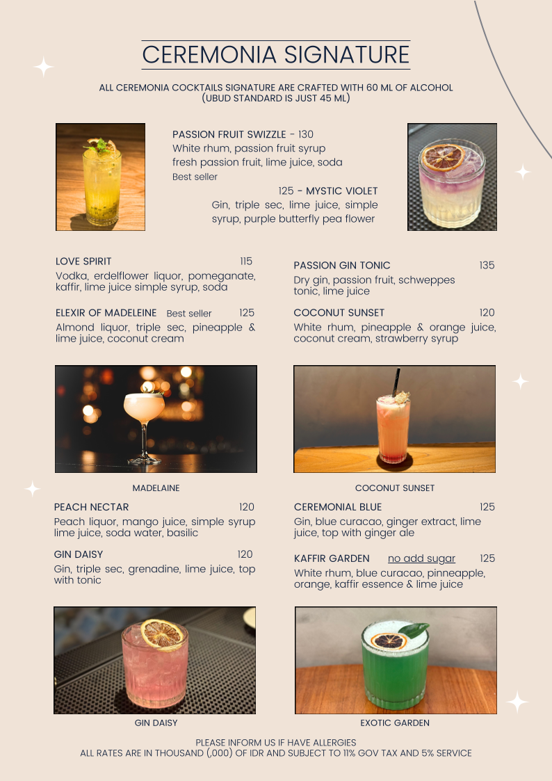 Menu Ceremonia Ubud Rooftop Bar & Restaurant-10