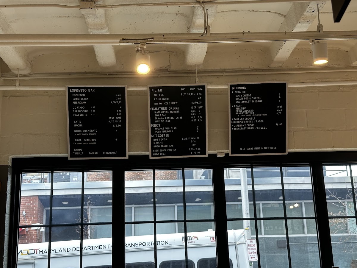 Menu Ceremony Coffee - Cross Street Market-2