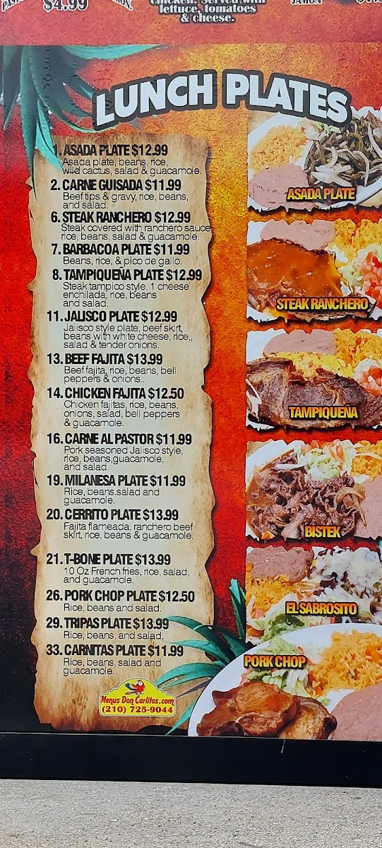 Menu Cerrito Bar & Grill-2