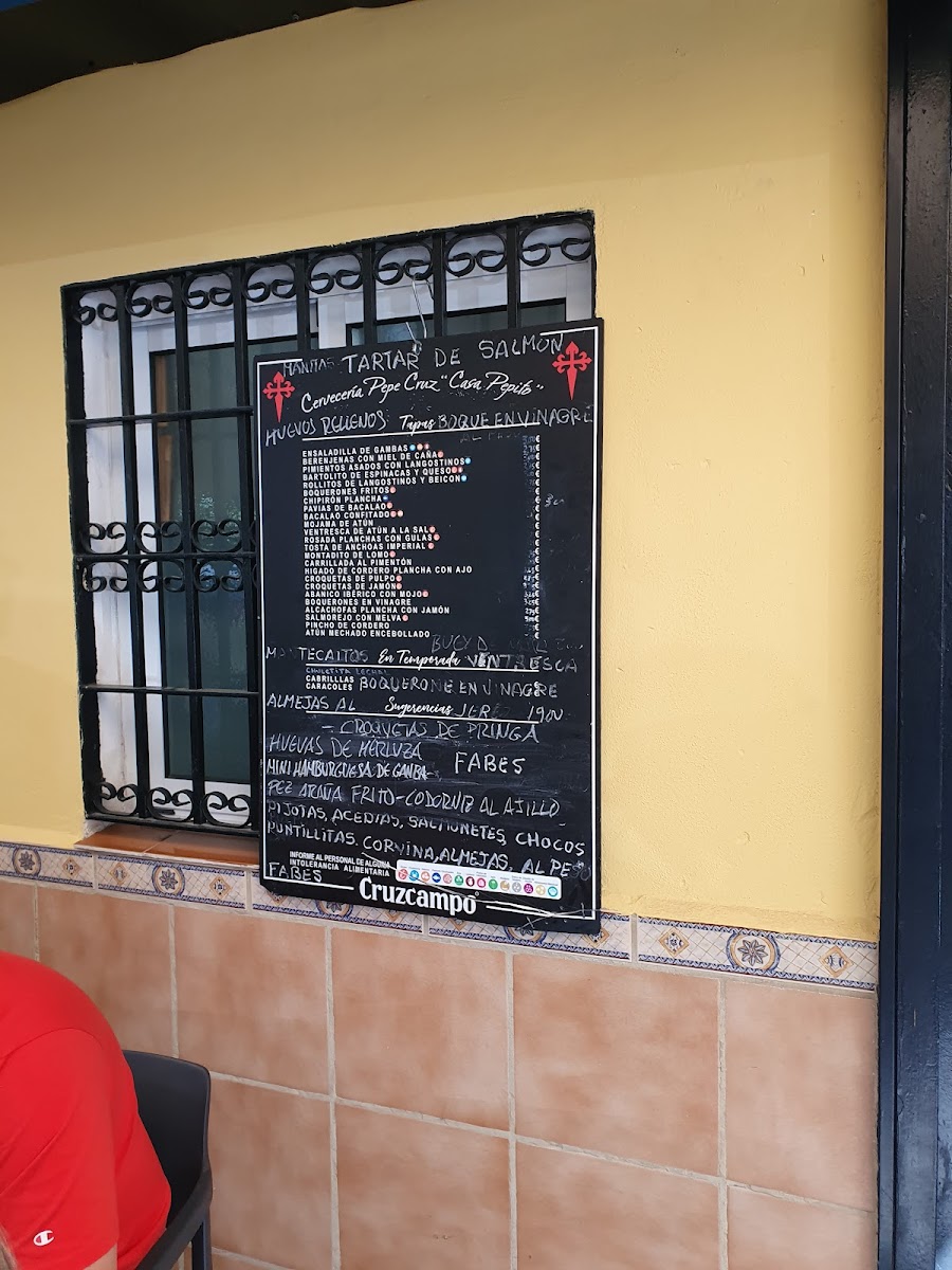 Menu Cervecería Pepe Cruz Casa Pepito-5
