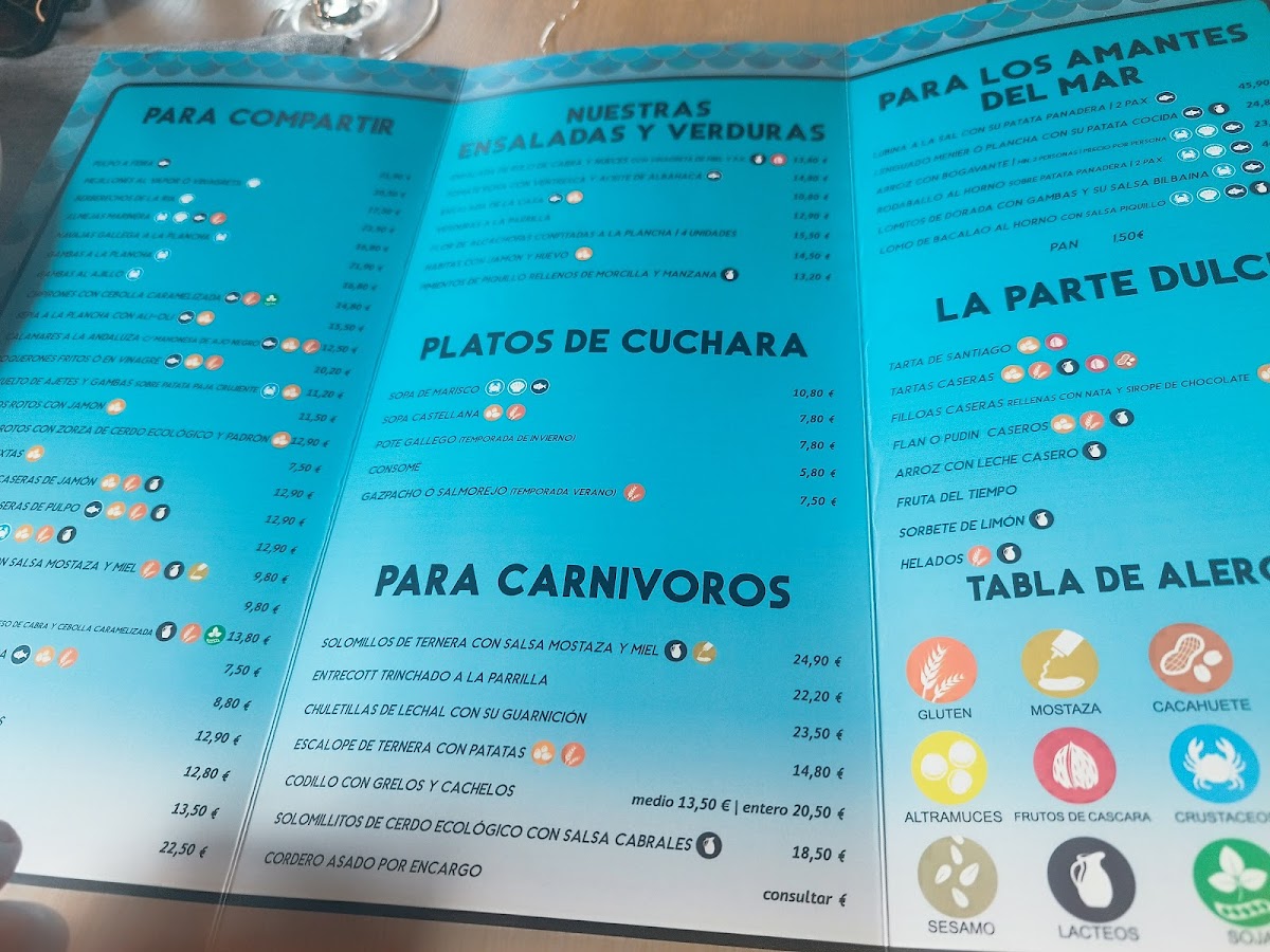 Menu Cervecería Restaurante Cabo Fisterra-3