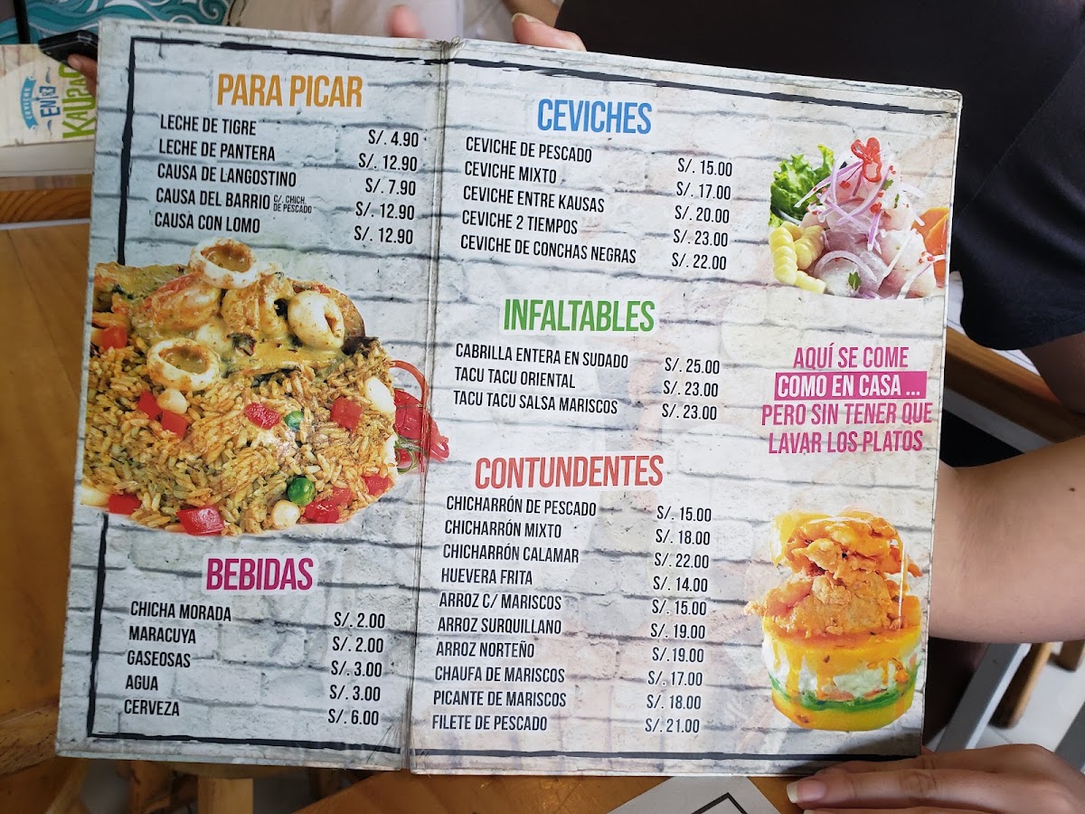 Menu Ceviche Entre Kausas - Surquillo-6