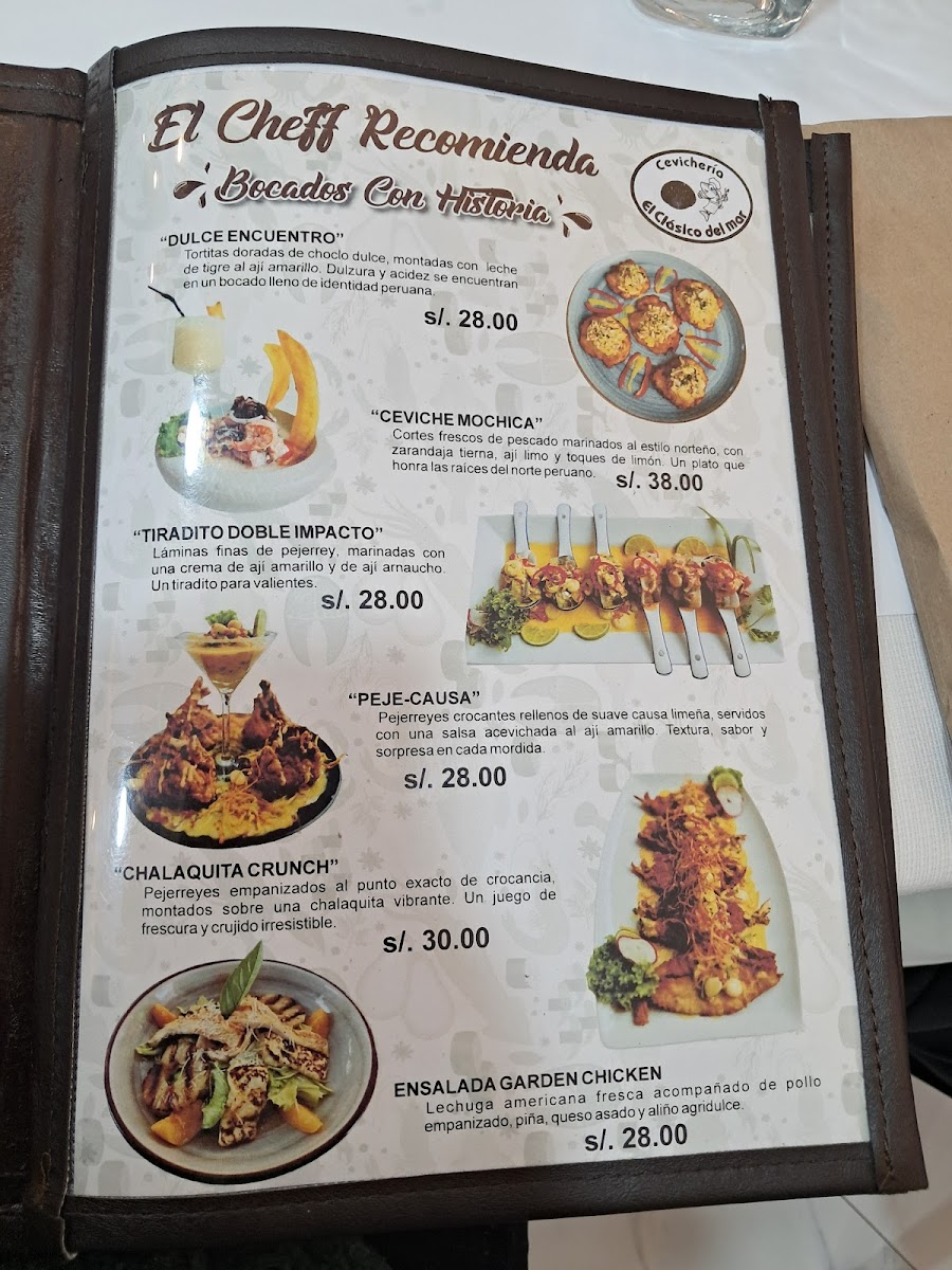 Menu Cevicheria El Clasico Del Mar-2