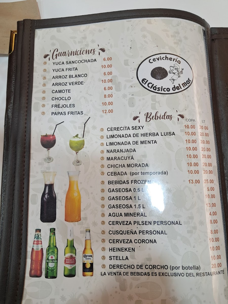 Menu Cevicheria El Clasico Del Mar-4