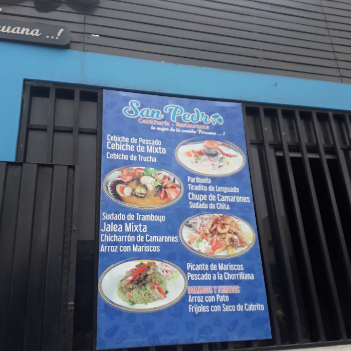 Menu Cevicheria Restaurante San Pedro-3