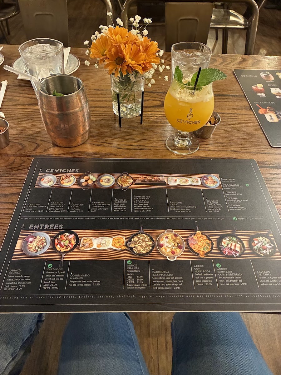 Menu Ceviches By Divino Fort Myers. Peruvian Restaurant-3