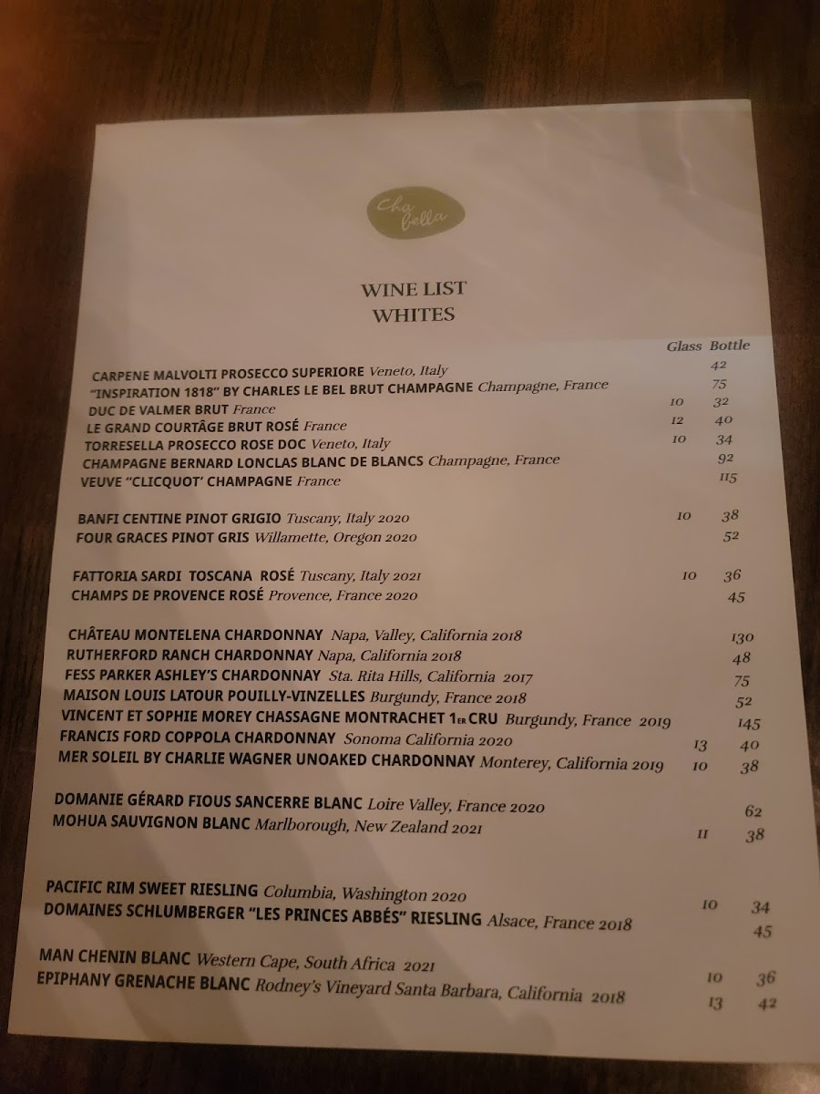 Menu Cha Bella-10