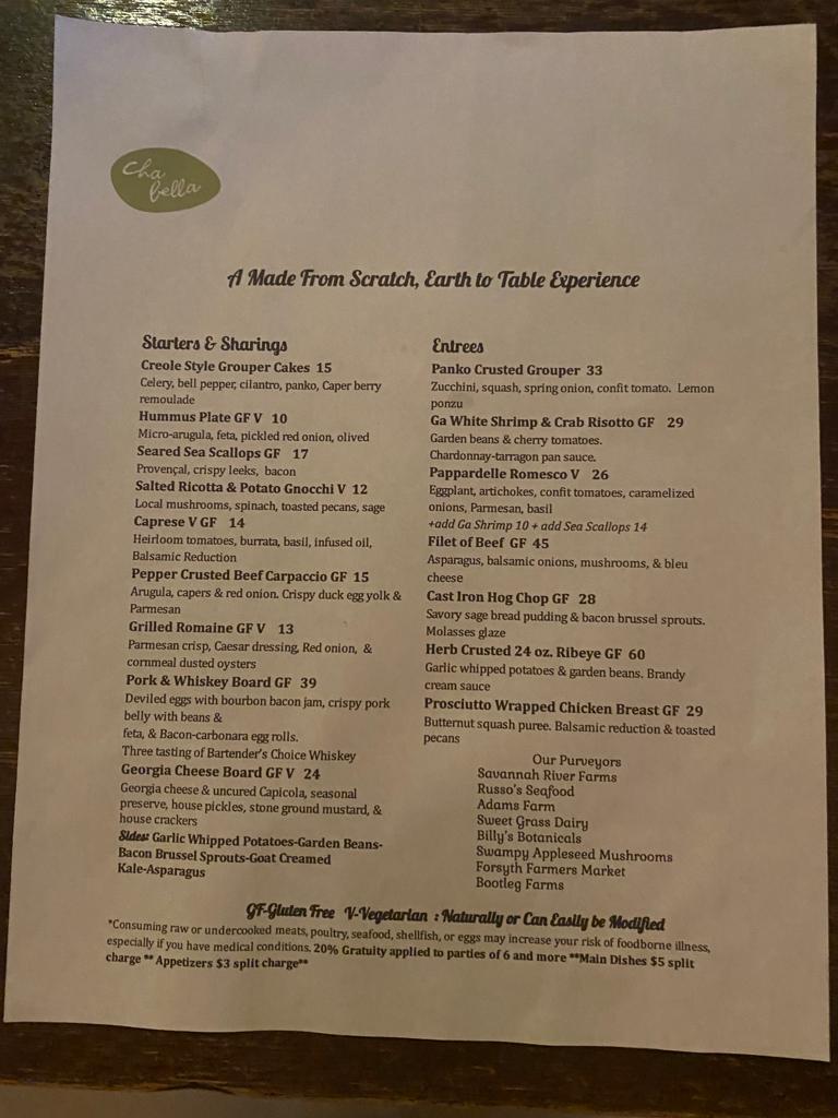 Menu Cha Bella-5