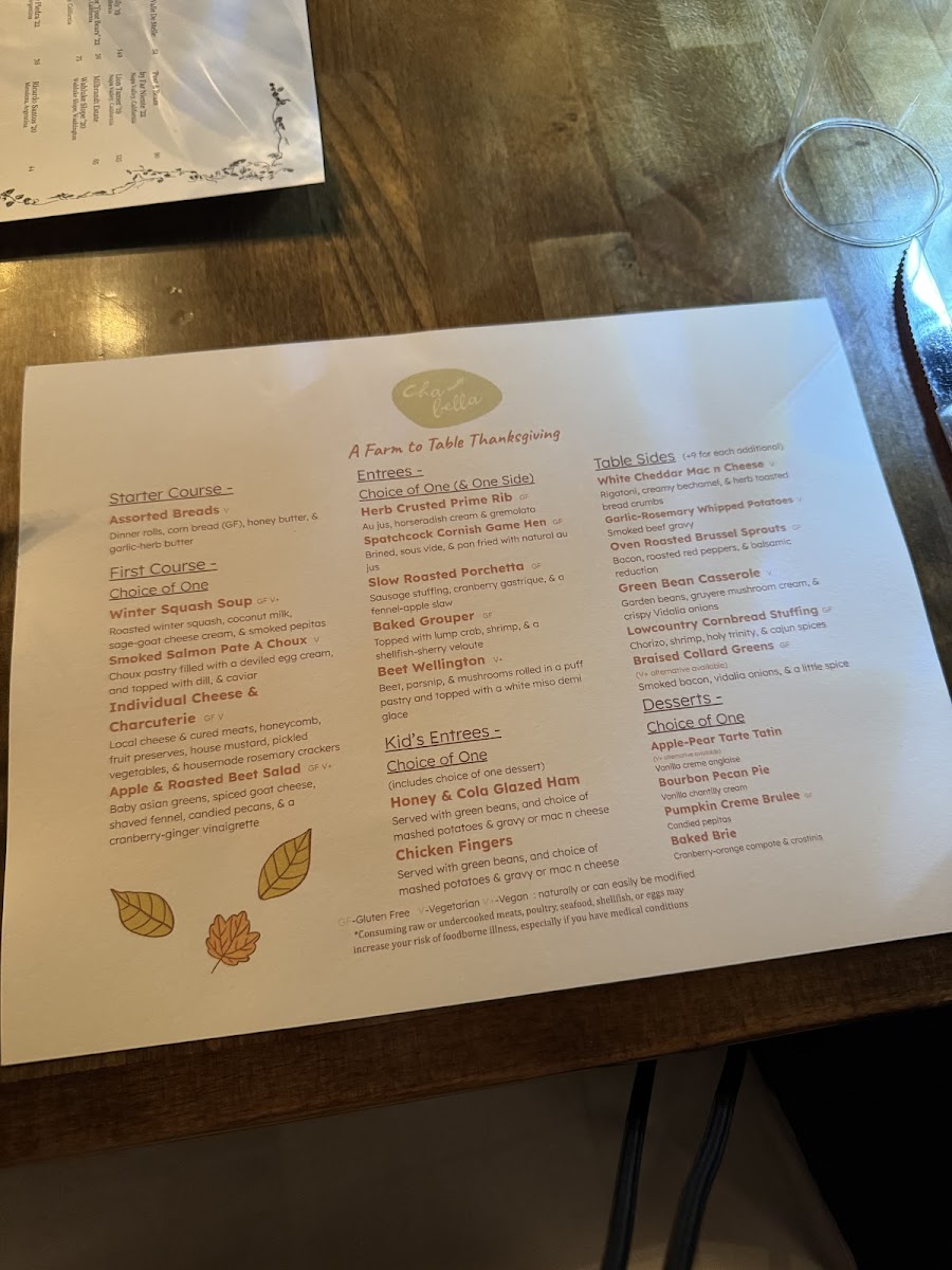 Menu Cha Bella-8