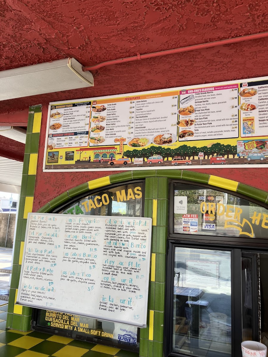 Menu Cha-Cha's Tacos-4