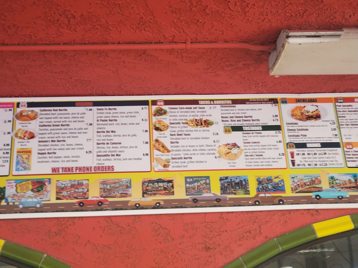 Menu Cha-Cha's Tacos-9