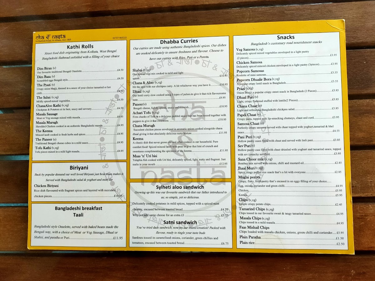 Menu Cha & Nasta-7