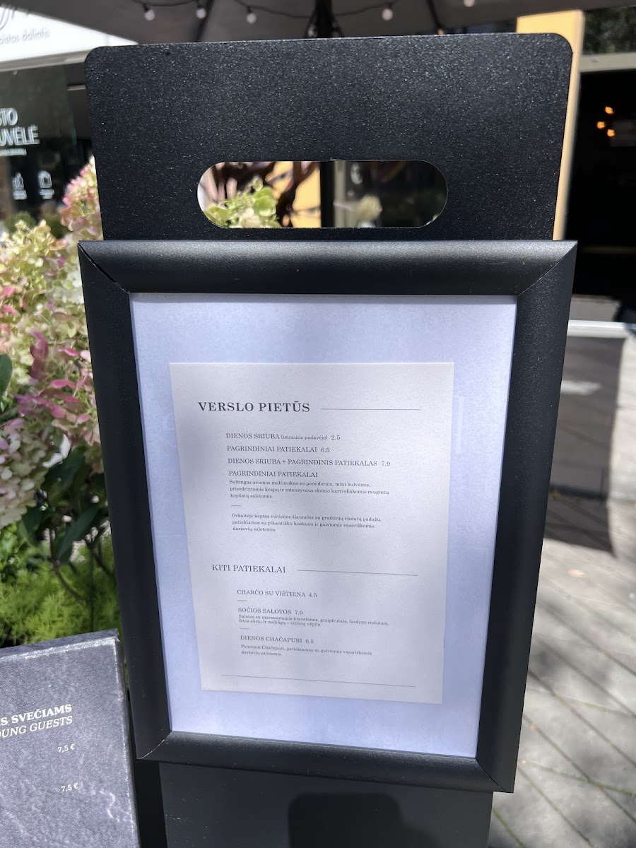 Menu Chačapuri Bistro @ Laisvės Al. 44-3
