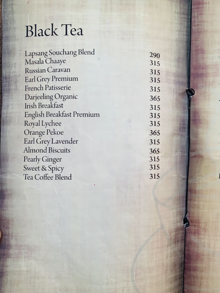 Menu Chaayé Khana-6
