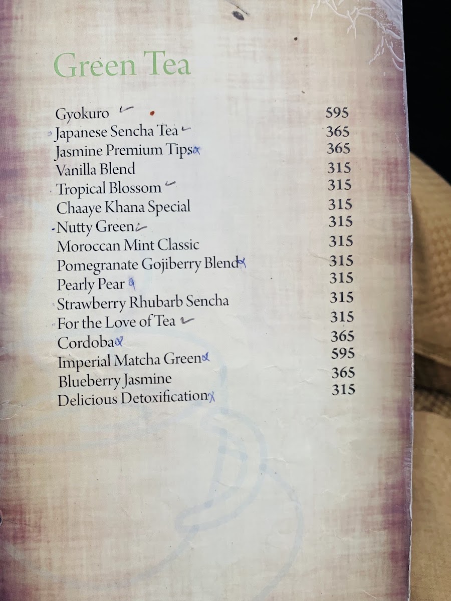 Menu Chaayé Khana-9