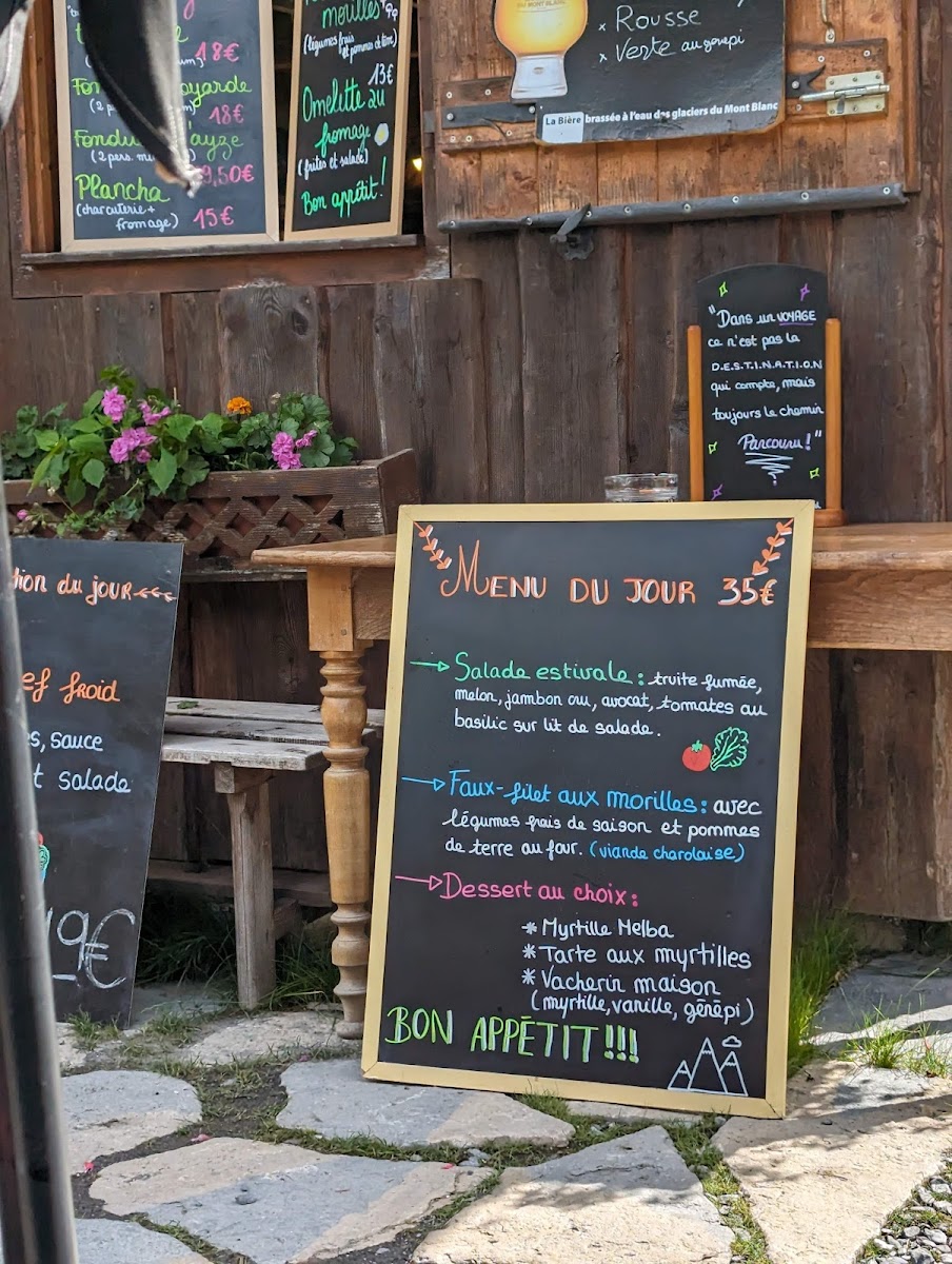 Menu Chalet Du Lignon-1