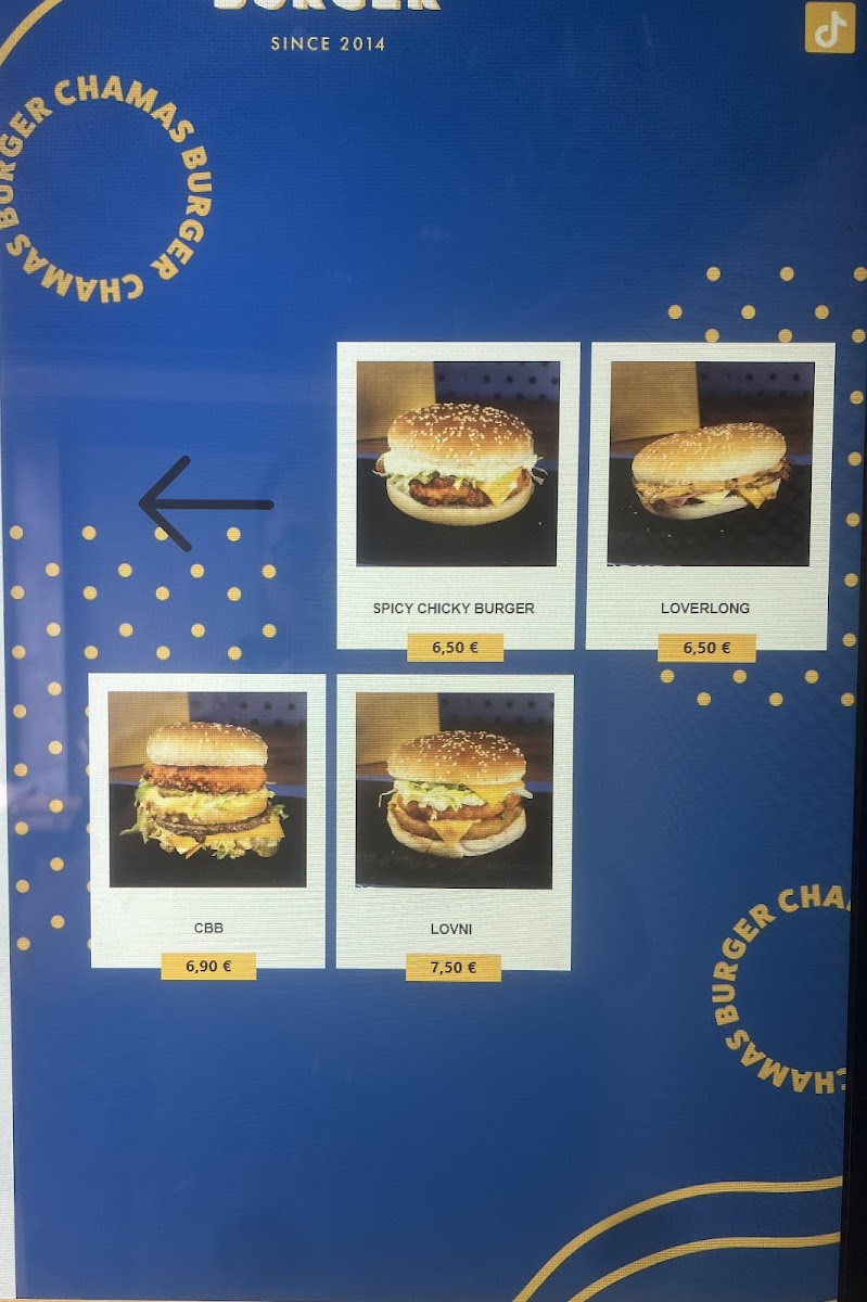 Menu Chamas Burger Arras-8