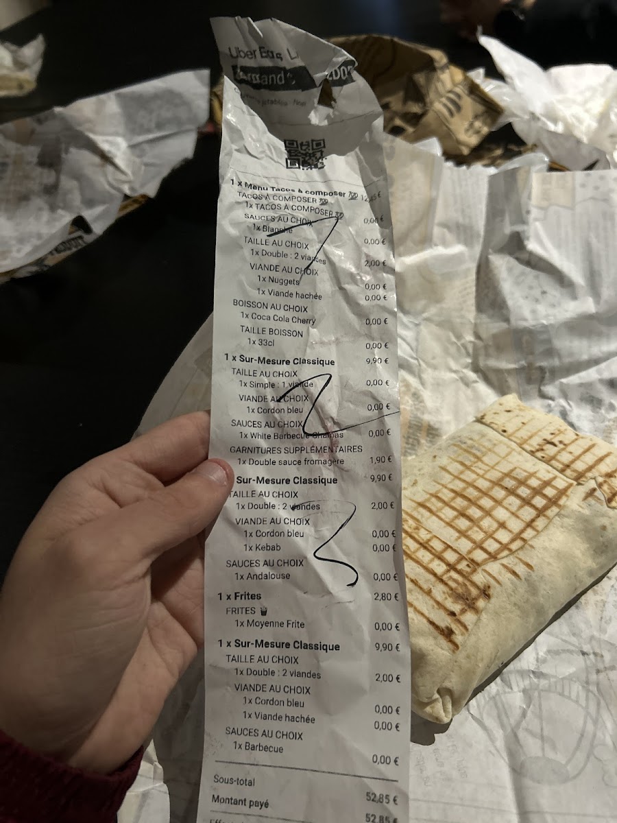 Menu Chamas Tacos Roubaix-1