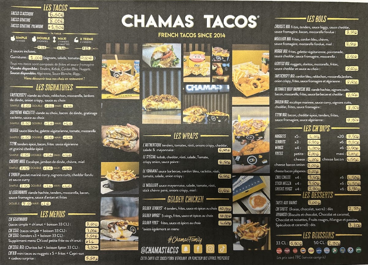 Menu Chamas Tacos® Toulon-1